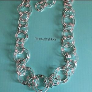 Tiffany & Co. Rare Retired Atlas Necklace